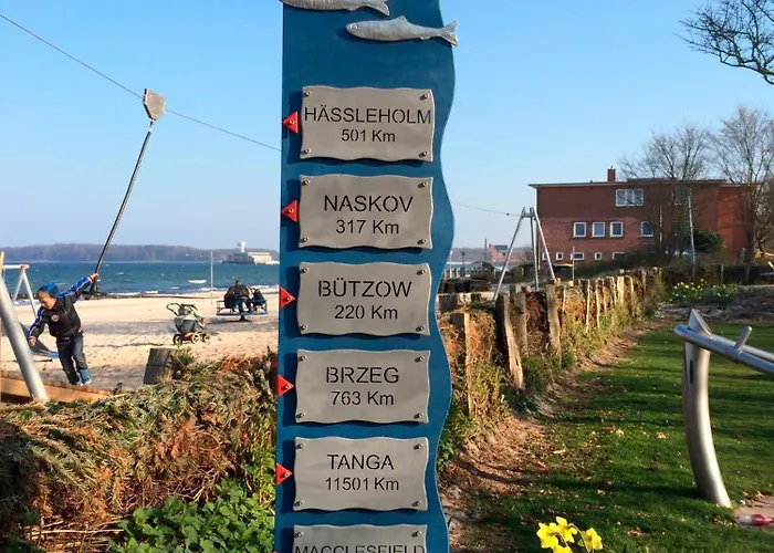 Kapitäns Koje Mit Strandkorb * Eckernförde