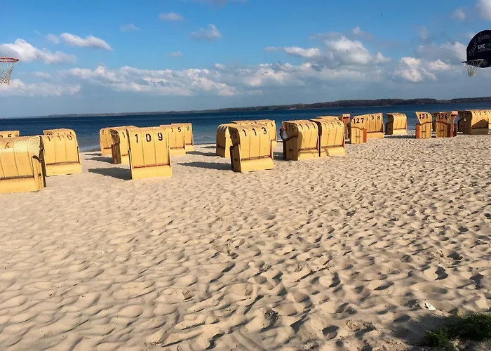 Kapitäns Koje Mit Strandkorb Lägenhet